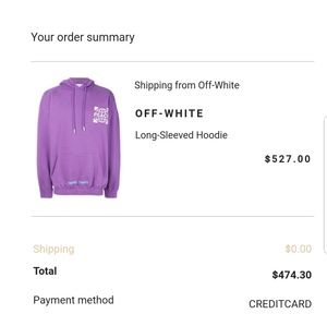 Off-White World Peace Hoodie